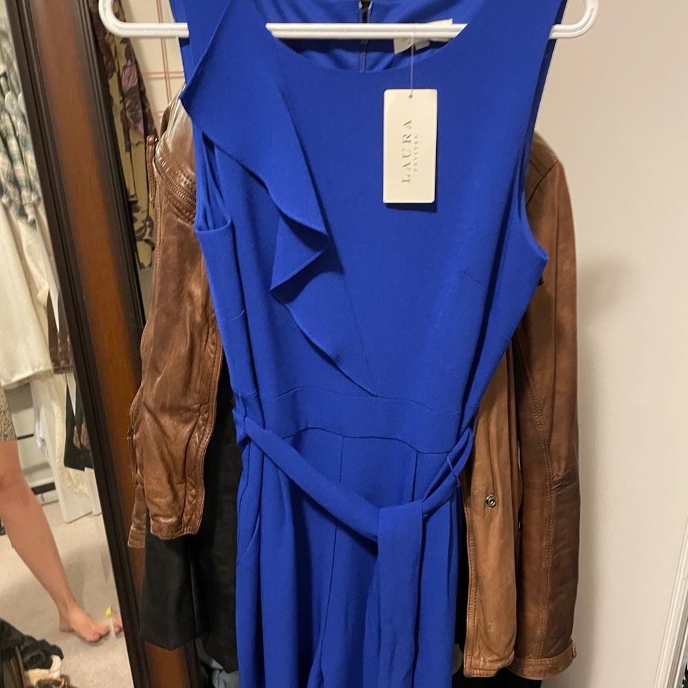 Laura blue jumpsuit